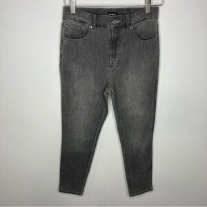 Express cropped skinny high rise Jeggings ultra hyper stretch size medium 6/8/10
